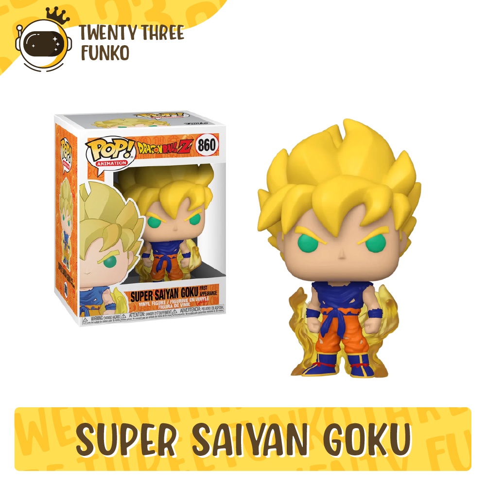 Mô Hình Funko Pop • Super Saiyan Goku (First Appearance) 860 • Dragon Ball Z