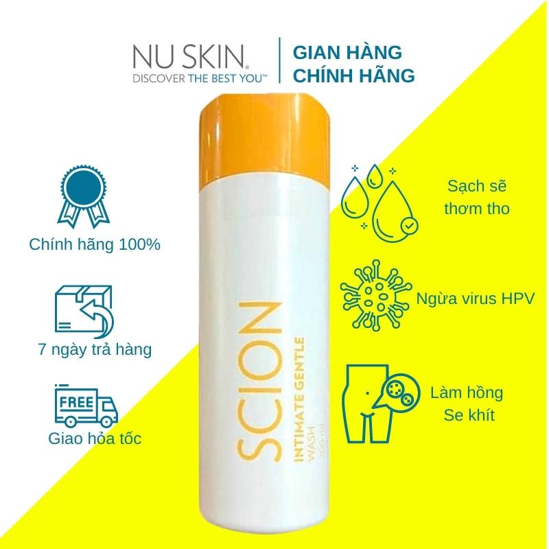 Dung dịch vệ sinh phụ nữ Scion Feminine Wash Nuskin 200ML