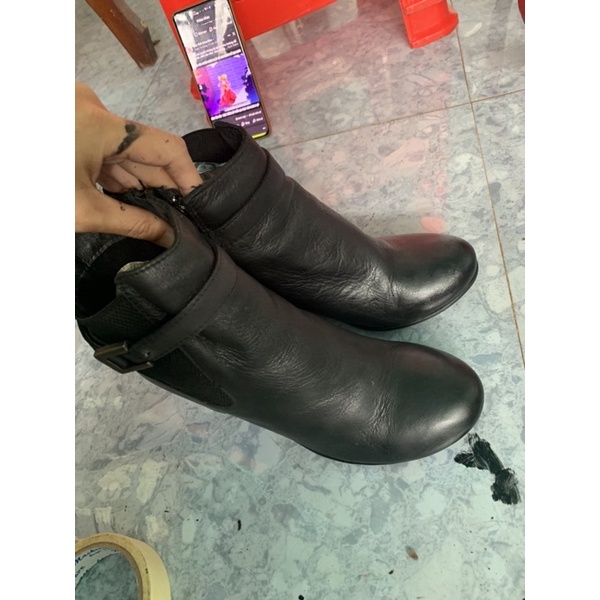 Bốt da thật sz 38