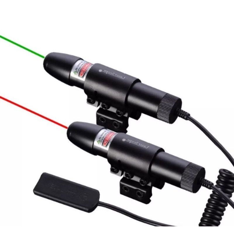 Đèn la ze.Xanh và Đỏ pin  sạc định vị