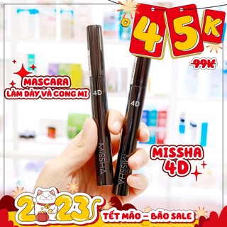 Chuốt Mi 4D Dày Mi Không Lem Missha The Style 4D Mascara
