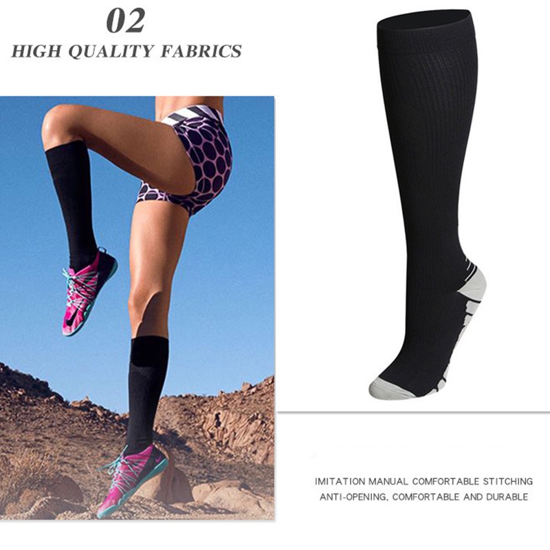 Vớ Nén jp5 Dùng Chơi Thể Thao Chạy Bộ / Chơi Bóng Rổ / Leo Núi Dành Cho Nam