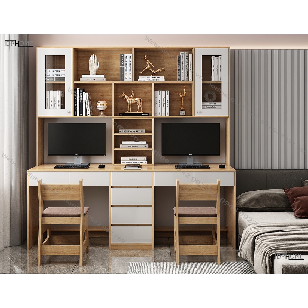 Bàn học đôi đẹp Bh6805