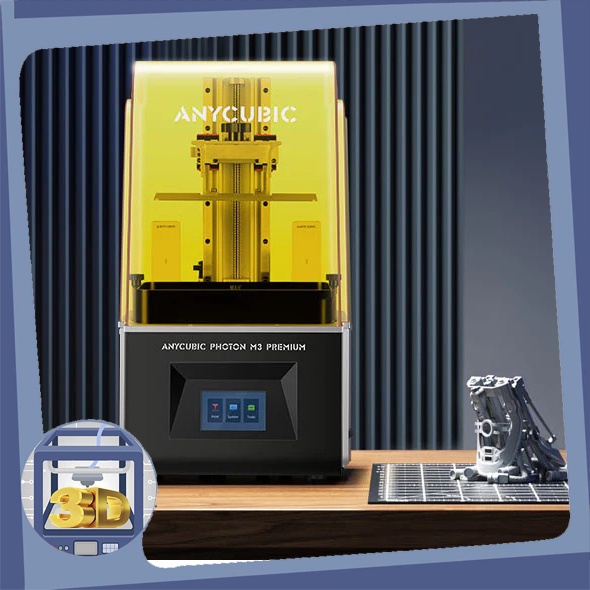 Máy in 3d Anycubic Photon M3 Premium 8k khổ 10,1inch (hàng trưng bày)