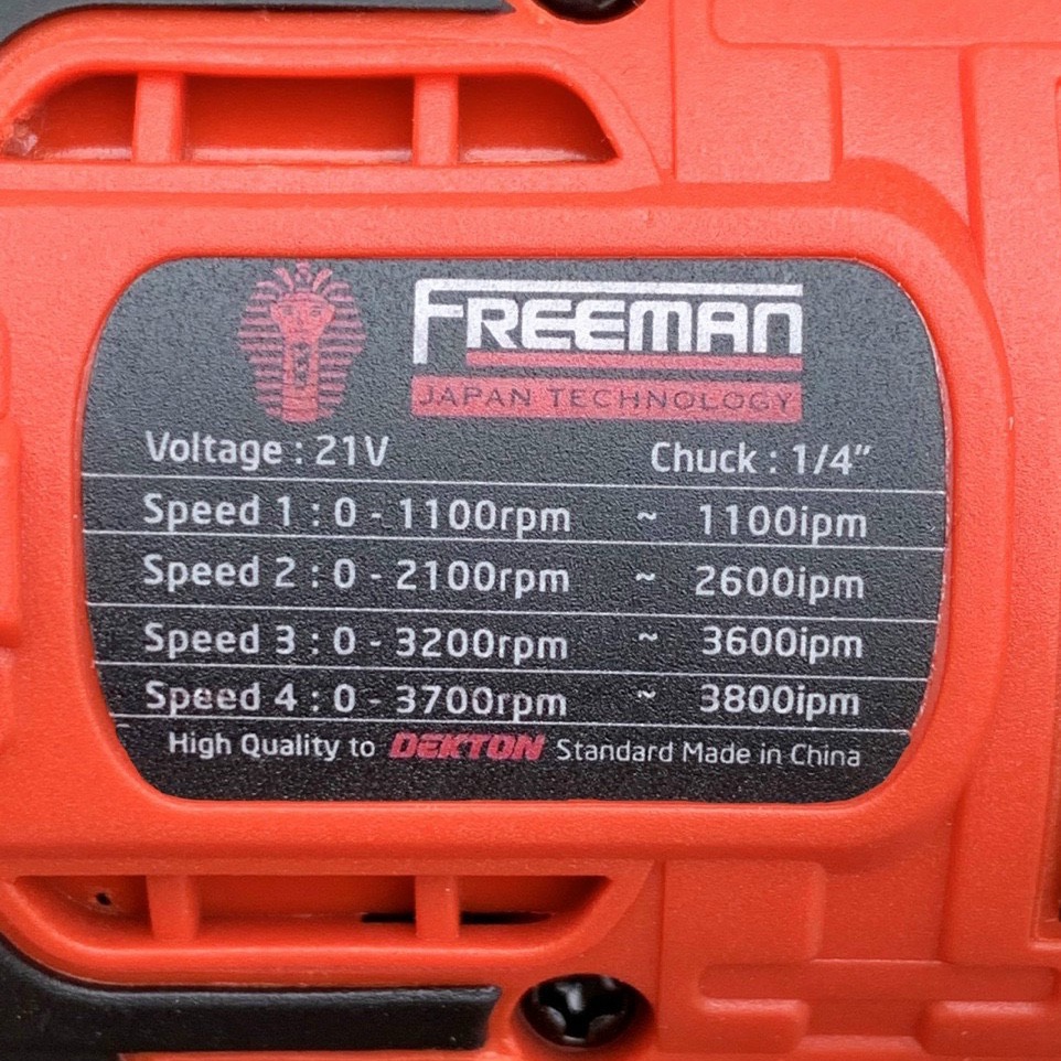 Máy bắn vít pin 21V Freeman FR-IDR250N 250Nm