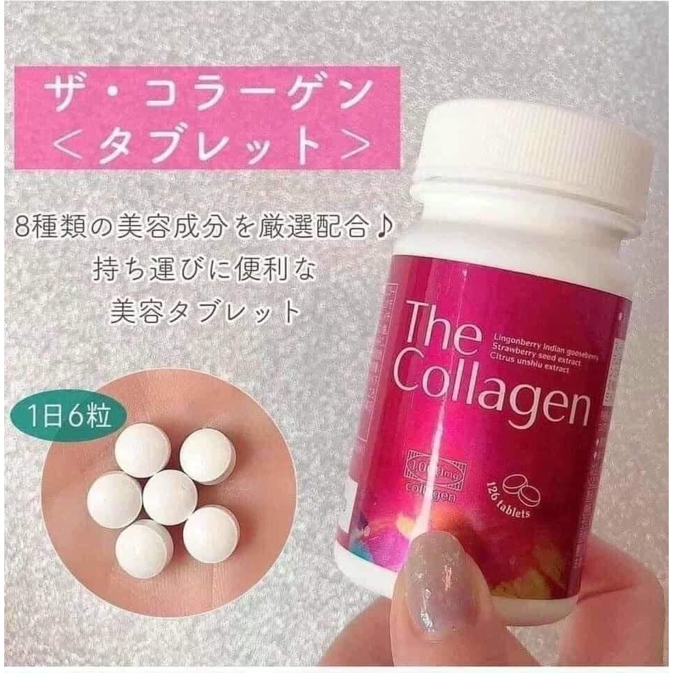 [Mẫu Mới] Viên Uống The Collagen Shiseido EX 126 Viên Nhật Bản (Hàng Chính Hãng)