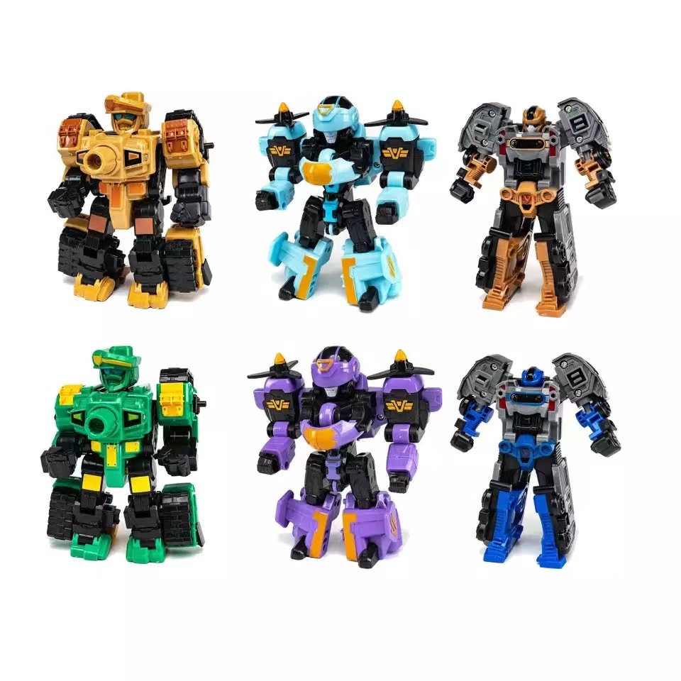 Đồ chơi máy bay xe tăng biến hình Robot ôtô xe tăng Robot đồ chơi giáo dục dành cho bé trai