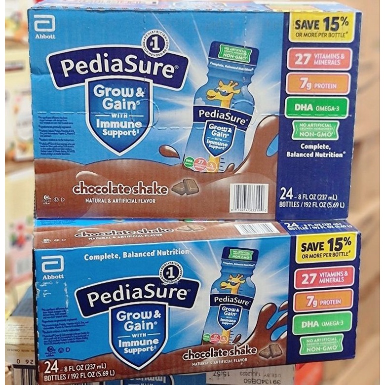 Pediasure grow grow and gain công thức cải tiến NON GMO Hàng nhập mỹ 3/2025