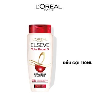 Dầu gội giảm hư tổn Tóc L'oreal Paris Elseve Total Repair 5 Repairing 110ml