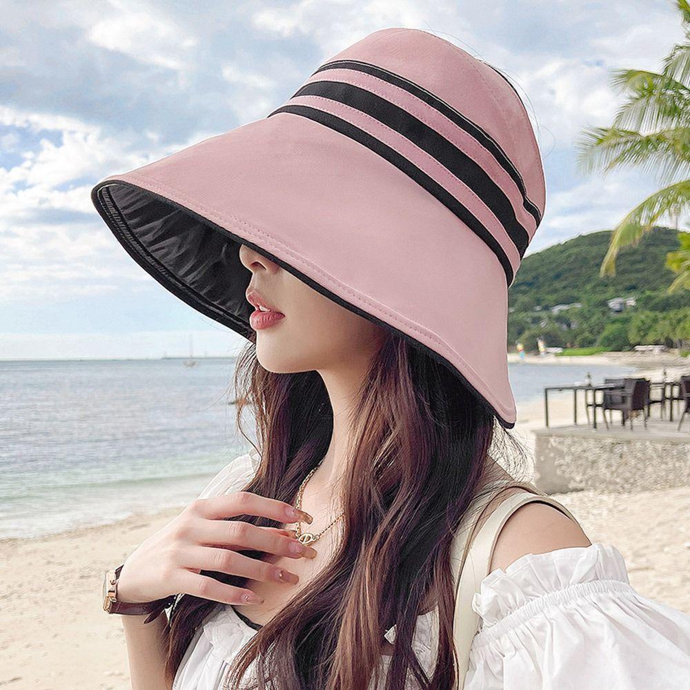 SUSANS Nón Tai Bèo Vành Rộng Chống Tia UV / Gió Có Thể Gấp Gọn Tiện Dụng