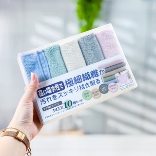 [HÀNG NHẬT] Set 10 khăn lau bếp Nhật bản
