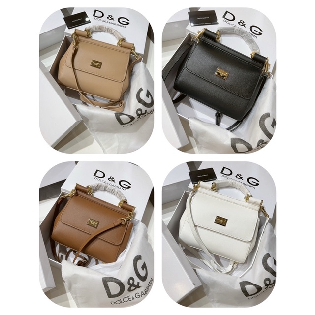Túi xách DG 𝐒𝐈𝐂𝐈𝐋𝐘 𝐃𝐀𝐔𝐏𝐇𝐈𝐍𝐄  Size 21Cm sẵn hàng