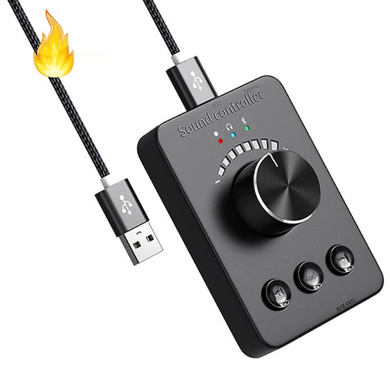 Bộ Điều Khiển Âm Lượng USB Bluetooth 5.1 Không Cần Trình Điều Khiển Cho Windows Xp