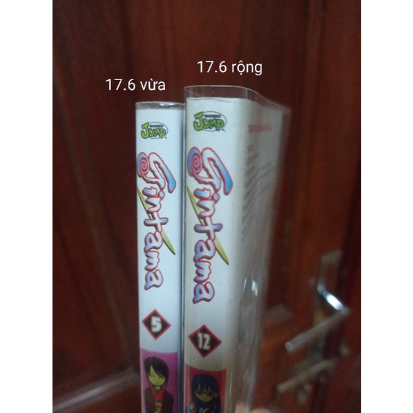 Bọc bìa bao bìa truyện tranh kích cỡ 11.3 x 17.6cm, 13x18cm, 13x19cm