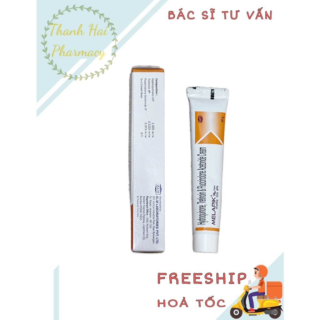 Kem giảm thâm Melapik_cream