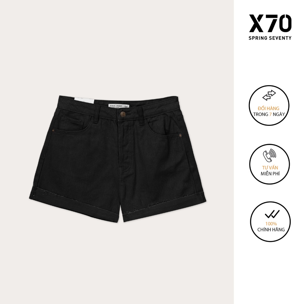 Quần Short Jean Nữ Kiểu Dáng Có Túi Nhiều Màu Sắc Thời Trang X70 - 04620005