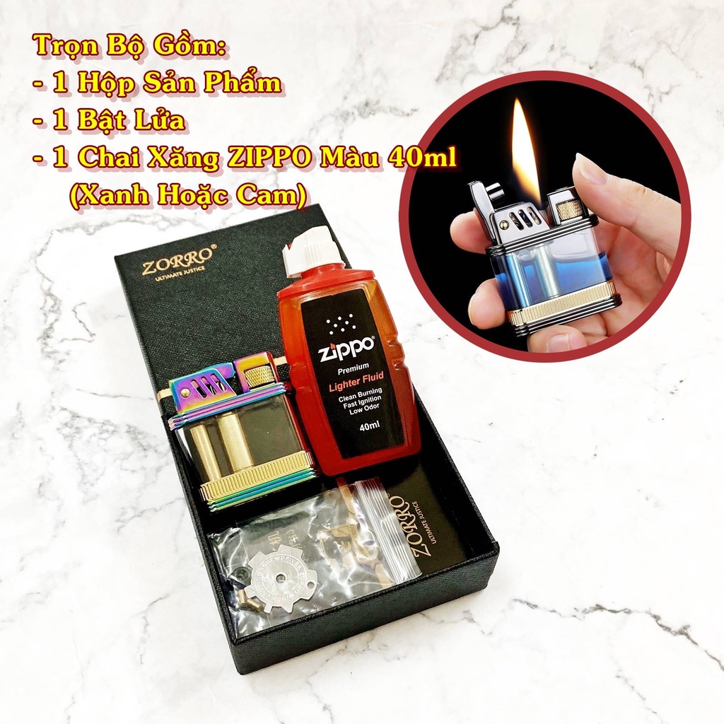 QUÀ TẶNG - 𝐇𝐨̣̂𝐩 𝐐𝐮𝐞̣𝐭 𝐁𝐚̣̂𝐭 𝐋𝐮̛̉𝐚 lộ thiên ZORRO Z716 tặng chai zăng 40ml fullbox - FREESHIP