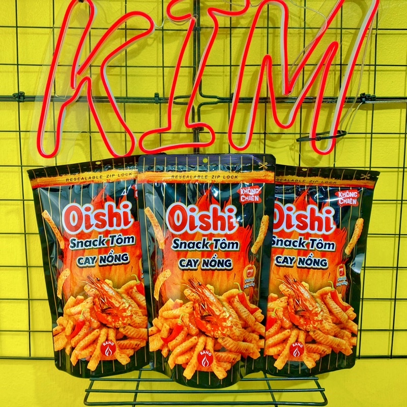 Snack Tôm cay nồng Oishi