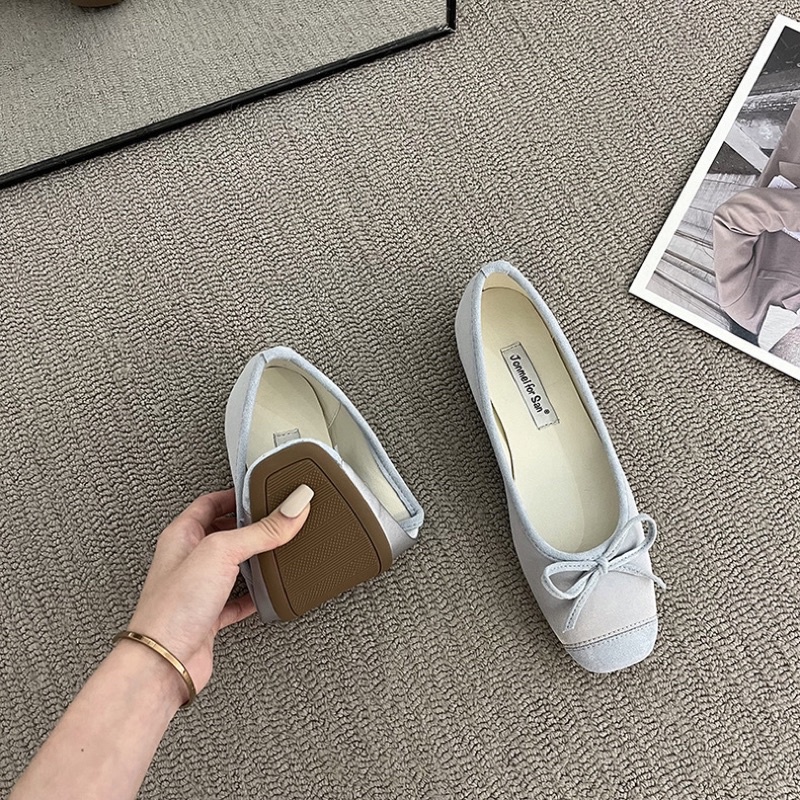 Giày búp bê nơ dây