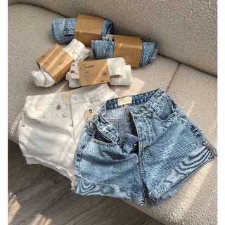 Quần sọt Jean 3 nút Cocobebe