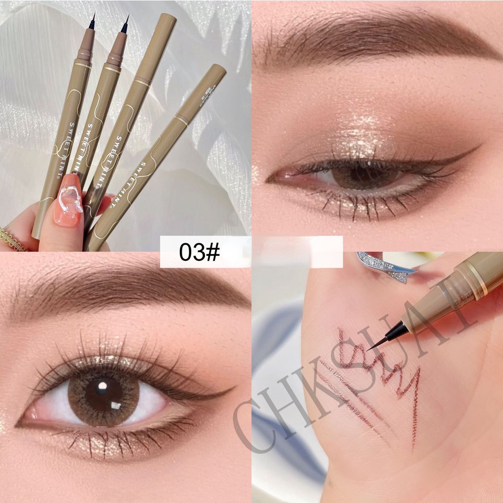 Bút Kẻ Mắt Mềm Tự Nhiên Không Phai Chống Nước Lâu Trôi