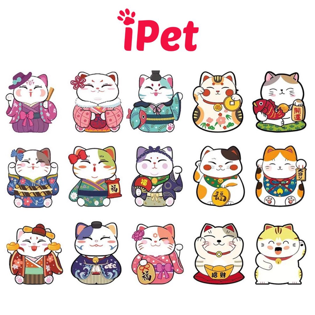 Combo 10 Bao Lì Xì Chipi Họat Hình Phản Quang Dễ Thương, Nhiều Mẫu Mới Cực Đẹp - iPet Shop