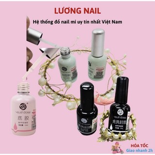 Base top-cứng móng hoa Hồng chính hãng 15ml