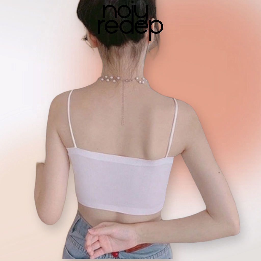 Áo Bra Quây ĐÚC TRƠN Cho Bạn Gái Mặc Với Sơ Mi, Tập Gym noiyredep A8881