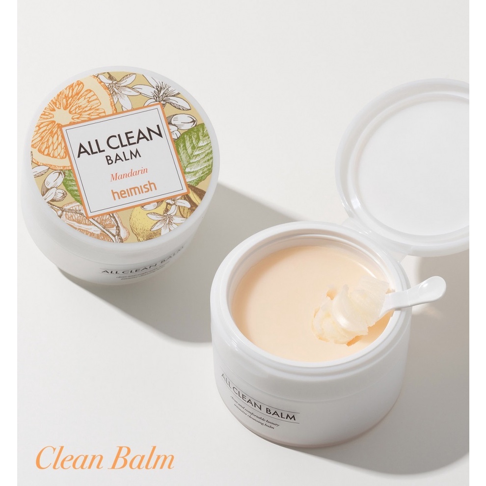(NEW)50/120mlSáp tẩy trang Heimish All Clean Balm Mandarin MỚI