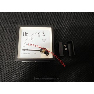 Đồng hồ hiển thị tần số dòng điện HZ kích thước 72x72