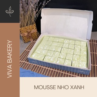 Bánh Kem Mousse Nho Xanh cấp đông VIVA Bakery (40 cái/hộp)