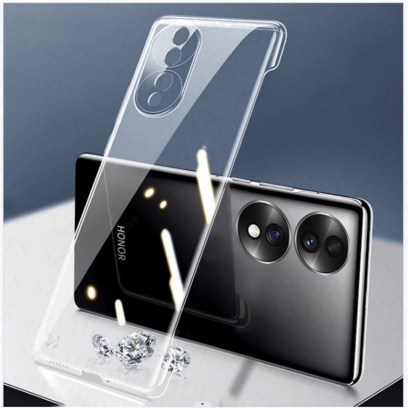 Ốp Điện Thoại Cứng Trong Suốt Siêu Mỏng Chống Sốc Cho Honor 70 Honor 50 80 60 20 30 Pro SE