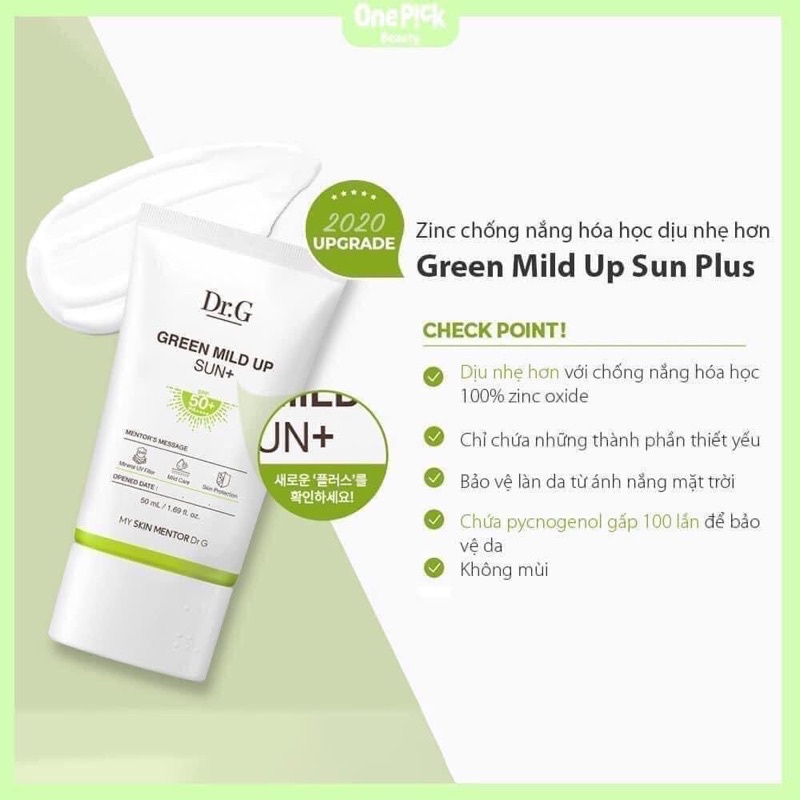 Kem chống nắng Dr.G 50ml