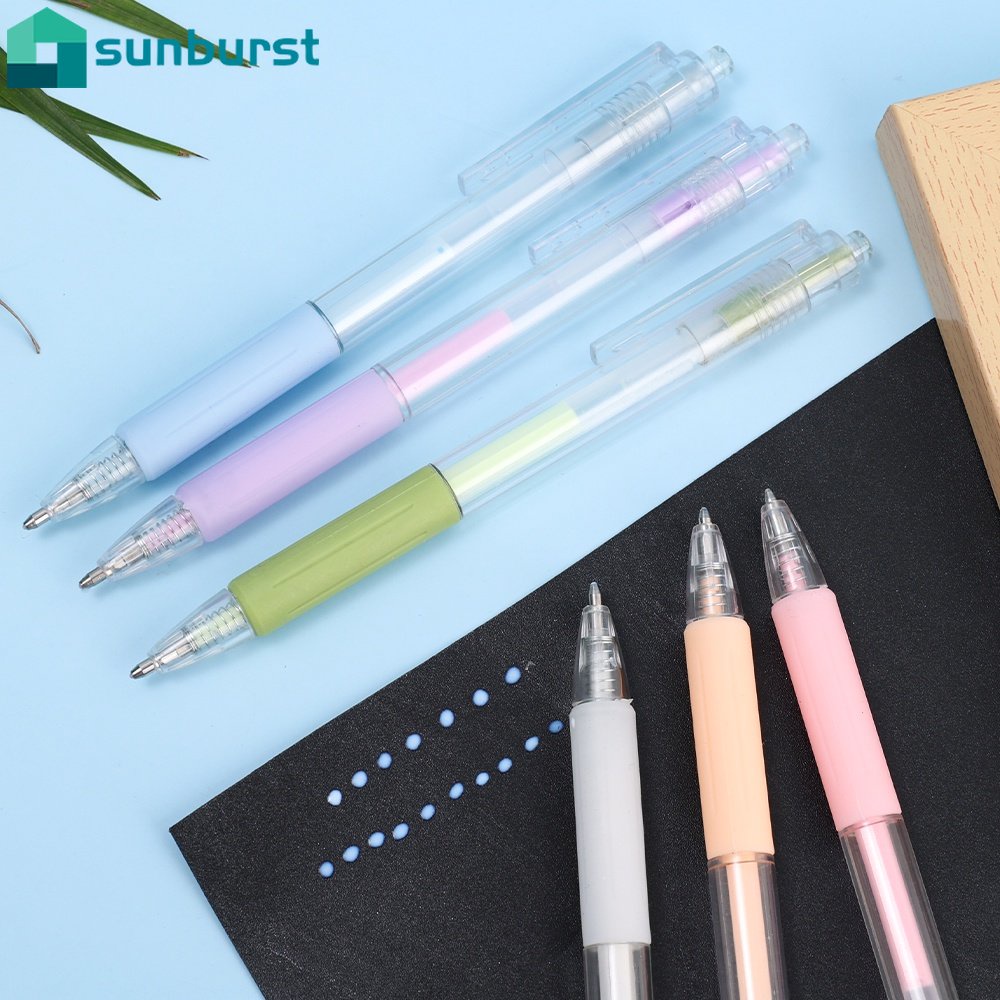 Bút Keo Dạng Nhấn Thay Thế Nhanh Khô Màu Sắc Đơn Giản