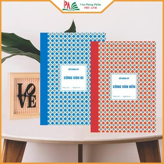 Sổ công văn đến,sổ công văn đi