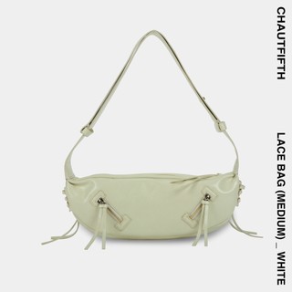 Túi xách lace bag size lớn màu trắng - chautfifth