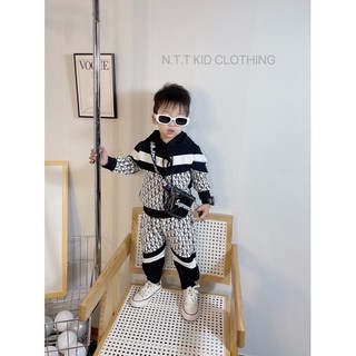 sét đồ bộ tay dài cho bé DIO