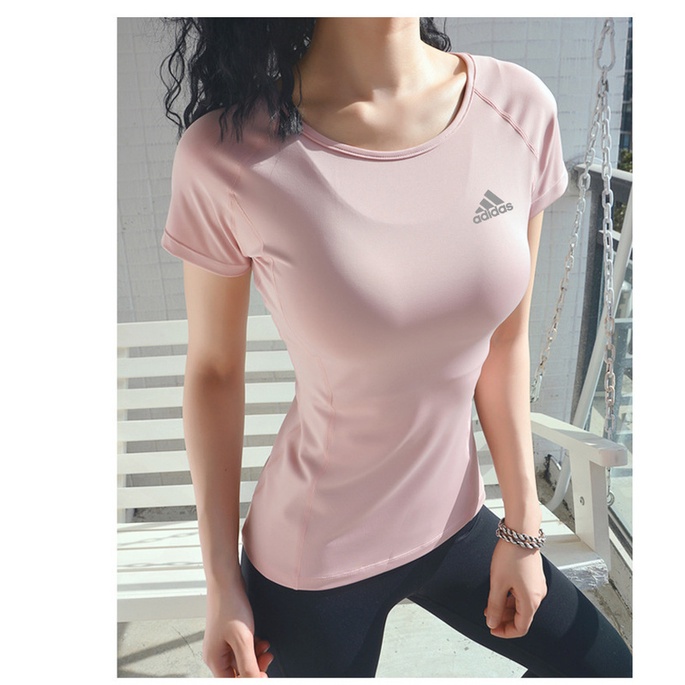 Áo Thun Thể Thao Adidas 100% Chính Hãng Chất Liệu Thoáng Khí Nhanh Khô