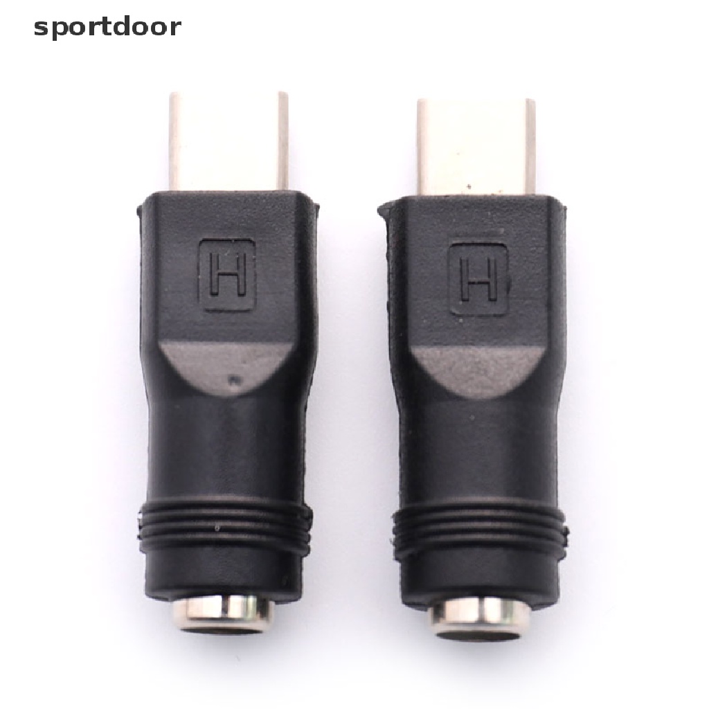 Đầu Chuyển Đổi Nguồn DC 5.5x2.1mm Female Sang USB Type C Male