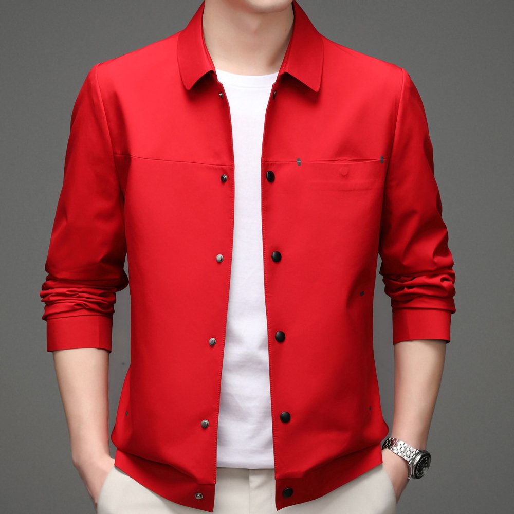 Áo khoác, ao khoác nam đơn giản dễ phối đò, trẻ trung cá tính và năng động - H55