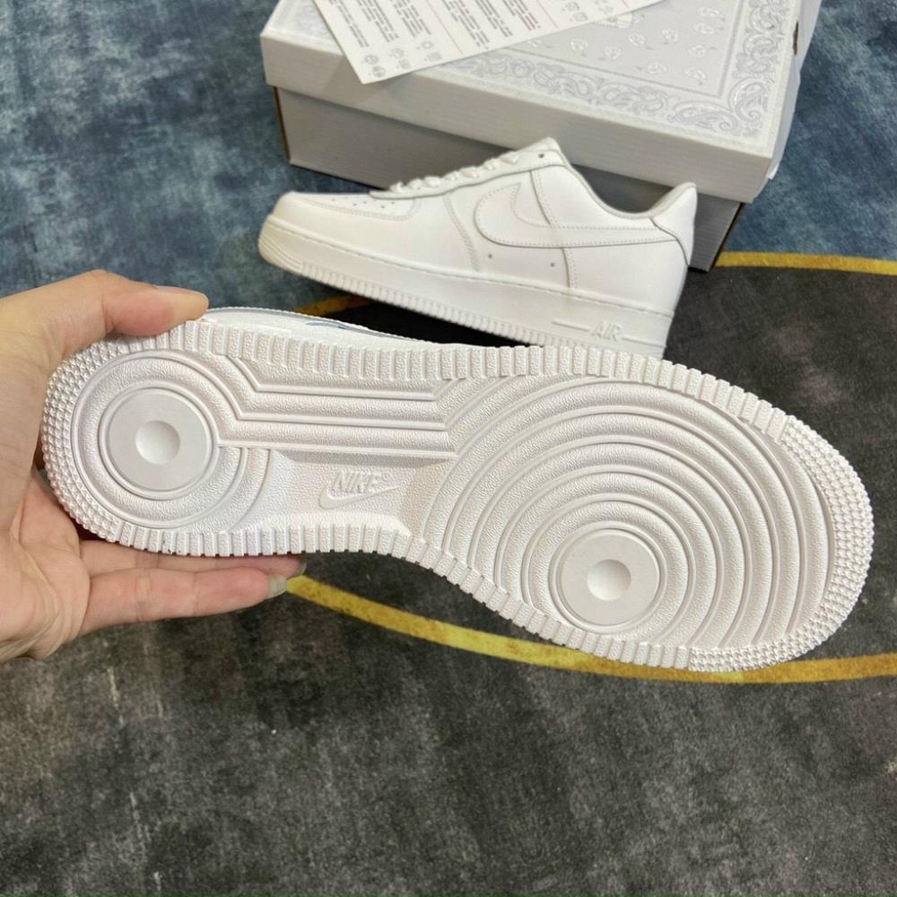 Giày_Nike Trắng , Giày_Nike Air Force 1 Trắng Cao Cấp Full Size Nam Nữ Hot Trend Full Box BILL *