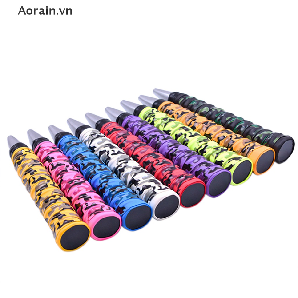 {Aorain} Băng Quấn Cán Vợt Cầu Lông Tennis Họa Tiết Rằn Ri Chống Trượt Thấm Hút Mồ Hôi