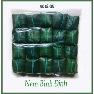 Nem chua Bình Định Nem chợ huyện đặc sản Bình Định thơm ngon, không chất bảo quan, sạch vệ sinh