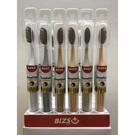 Bàn chải đánh răng Bizs+ Carbon/Zenshine/Pearl Ngoc Trai siêu mềm chăm sóc răng miệng sạch trắng khỏe JIZOE BCH01