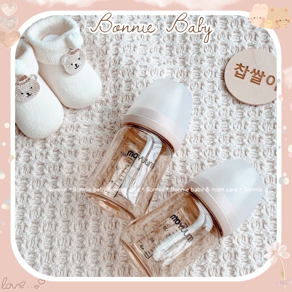 Bình sữa Moyuum Lạc Đà,Mây,Hoa cúc 170ml/270ml Hàn Quốc phiên bản 2022