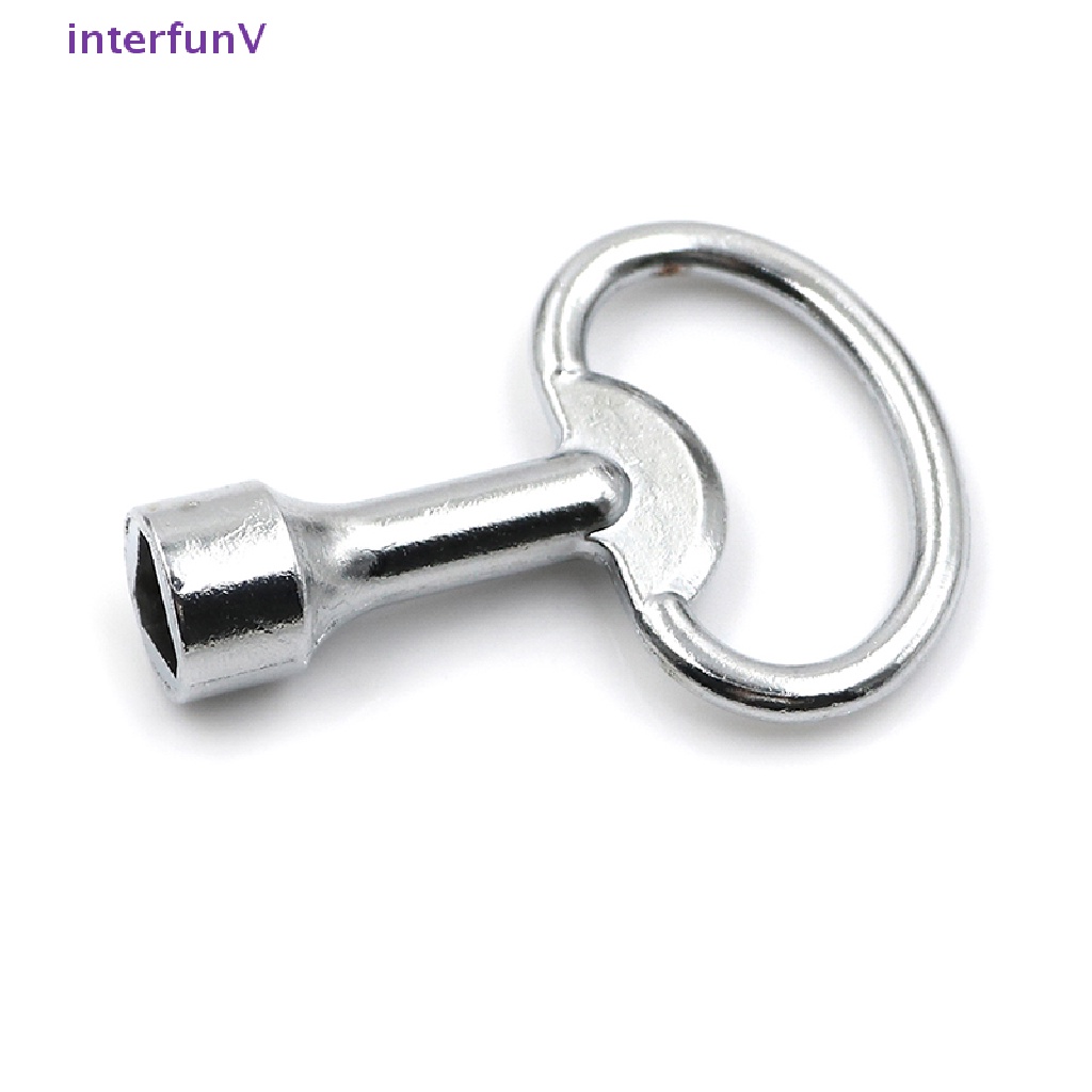 [InterfunV] Van Chìa Khóa Mở Cửa Thang Máy Hình Tam Giác Thông Dụng 1 [Mới]