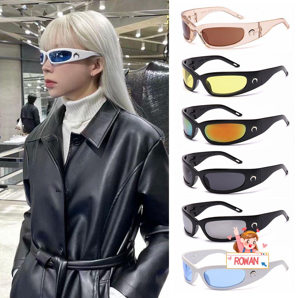 Kính Mát Hình Chữ Nhật Chống Tia UV400 Phong Cách Hip Hop Thời Trang Cho Nữ UV400