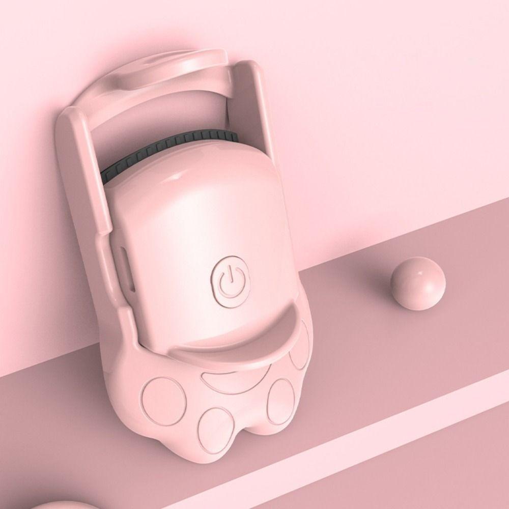 Dụng Cụ Uốn Cong Lông Mi Tự Nhiên Bằng Điện Giữ Nhiệt 24 Giờ Hình Bàn Chân Mèo Dễ Sử Dụng