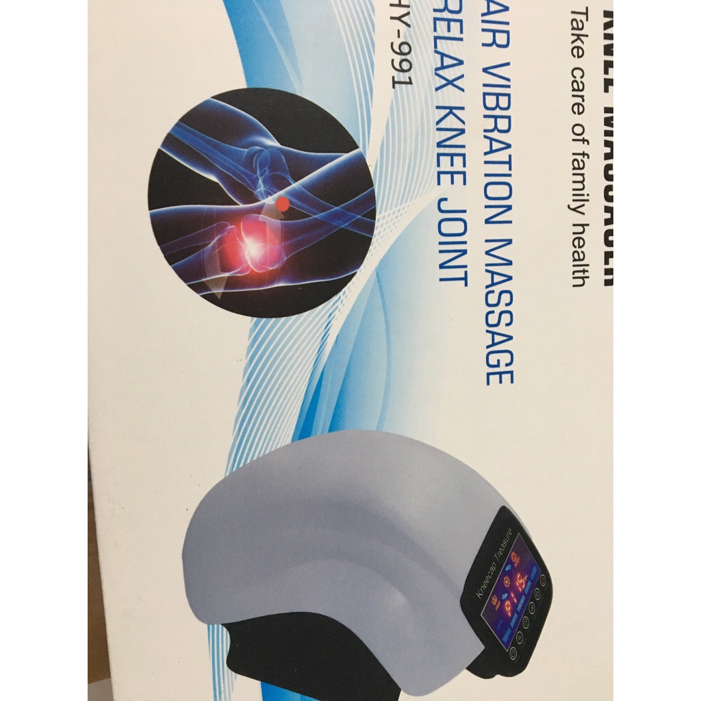 Máy Mát Xa Đầu Gối HY-991, Máy Massage Đầu Gối ,Hỗ Trợ Giảm Đau Nhức Khớp Gối, Rung Tần Số Cao, Nhiệt Hồng Ngoại