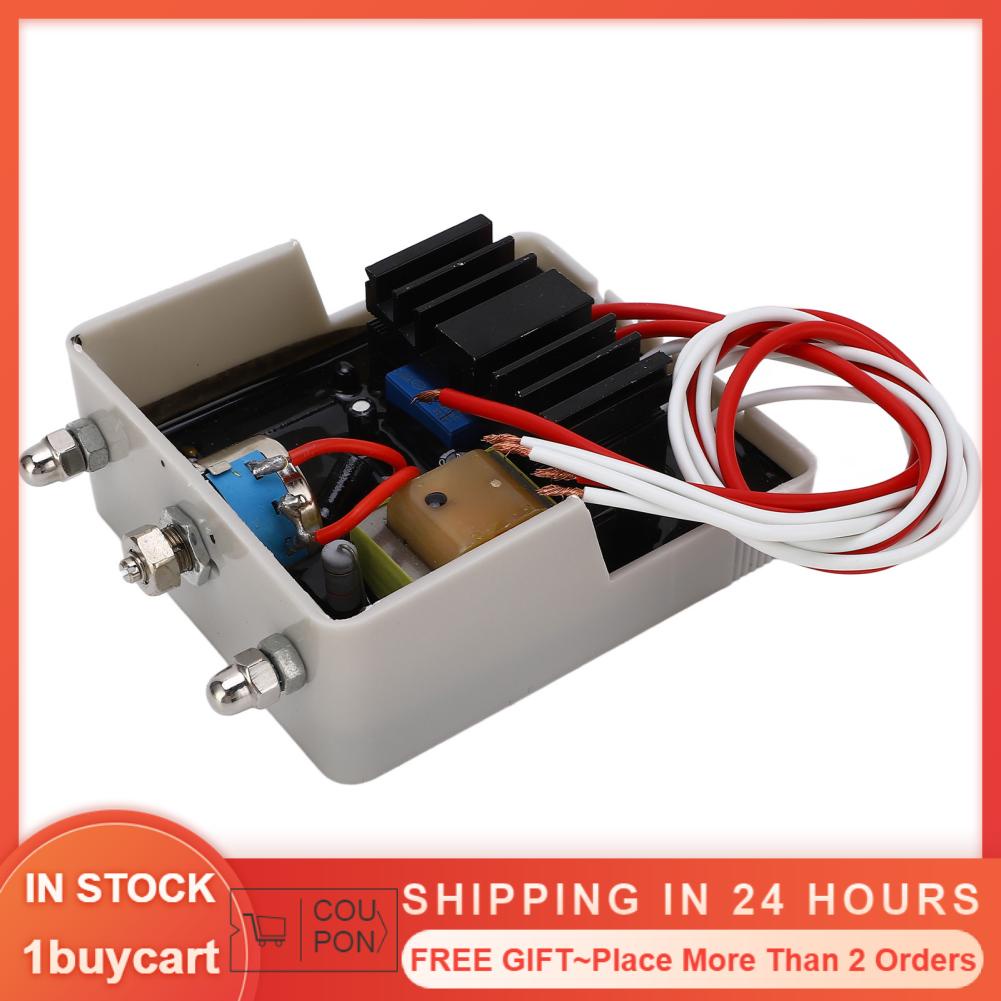 1buycart Automatic Voltage Regulator Board Third Harmonic Stabilizer for 3 Phase Generator 20‑100V